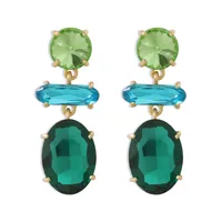 Fashion New Style Diamond Exaggerated Earrings sku image 1
