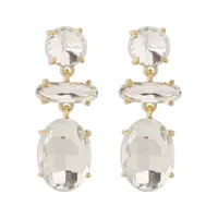 Fashion New Style Diamond Exaggerated Earrings sku image 3
