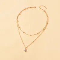 Simple Fashion New Style Two-layer Necklace main image 2