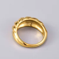 Wholesale Jewelry Fashion Heart Titanium Steel No Inlaid 18K Gold Plated Plating Inlaid Shell main image 3