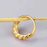 Wholesale Jewelry Fashion Heart Titanium Steel No Inlaid 18K Gold Plated Plating Inlaid Shell main image 5