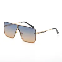 Fashion One Piece Big Square Box Sunglasses Wholesale main image 4
