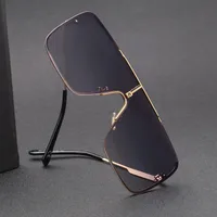 Fashion One Piece Big Square Box Sunglasses Wholesale main image 5