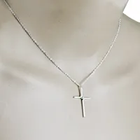Wholesale Jewelry Simple Style Geometric Titanium Steel Inlaid Gold Pendant Necklace main image 4