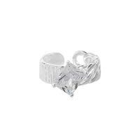 925 Sterling Silver Geometric Rings main image 5