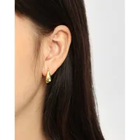 Korean Style U-shaped Design Silver Earrings main image 4