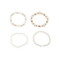 Retro Heart Shape Pearl Bracelet Wholesale main image 5