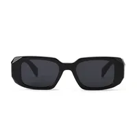 Fashion Square Rhombus Polygonal Frame Multicolor Sunglasses main image 4