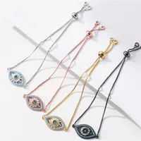 Fashion Geometric Copper Zircon Bracelets In Bulk main image 1