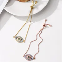 Fashion Geometric Copper Zircon Bracelets In Bulk main image 2