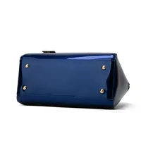 Fashion Shiny Patent Leather One-shoulder Handbags main image 3