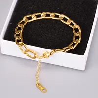 Fruit 304 Stainless Steel Titanium Steel 18K Gold Plated No Inlaid Bracelets In Bulk main image 2