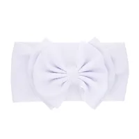 Fashion Children's Solid Color Double-layer Bowknot Hairband sku image 2
