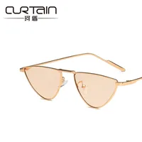 Fashion Metal Triangle Anti-ultraviolet Sunglasses main image 5