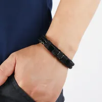 Fashion Geometric Pu Leather No Inlaid Unisex Bracelets main image 2