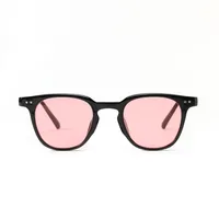 Fashion Round Small Frame  Ocean Film Multicolor Sunglasses main image 3