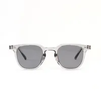 Fashion Round Small Frame  Ocean Film Multicolor Sunglasses main image 5