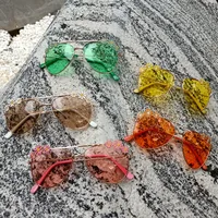 Cute UV Protection Resin Kids Sunglasses main image 1