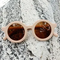 Fashion Geometric UV Protection Resin Kids Sunglasses sku image 6