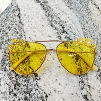 Cute UV Protection Resin Kids Sunglasses sku image 2