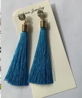 Fashion Tassel Plating Alloy No Inlaid Earrings sku image 6