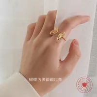 Wholesale Jewelry Insect 304 Stainless Steel No Inlaid 18K Gold Plated Plating main image 2