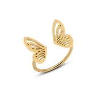Wholesale Jewelry Insect 304 Stainless Steel No Inlaid 18K Gold Plated Plating main image 5