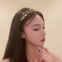 Wholesale Diamond-studded Pearl Star Hair Band Star Hair Accessories Nihaowholesale main image 2