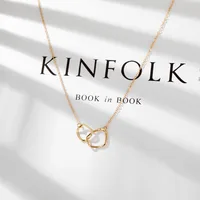 Vintage Style Letter Alloy Plating Unisex Necklace main image 3