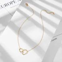 Vintage Style Letter Alloy Plating Unisex Necklace main image 4