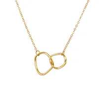 Vintage Style Letter Alloy Plating Unisex Necklace main image 5