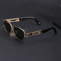 Punk Style Fashion Small Box Men's Sunglasses main image 2