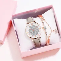 Fashion Rhinestone Gypsophila Stacking Watch sku image 3