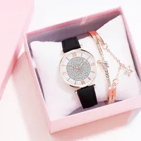 Fashion Rhinestone Gypsophila Stacking Watch main image 2