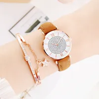 Fashion Rhinestone Gypsophila Stacking Watch main image 3
