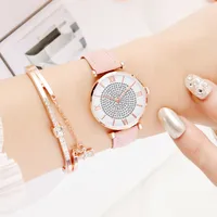 Fashion Rhinestone Gypsophila Stacking Watch main image 5