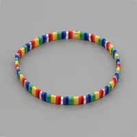 Bohemian Contrast Color Beach Bracelet sku image 5