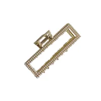 Korean Alloy Pearl Rhinestone Grab Clip main image 4