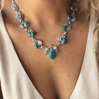 Fashion Flower Alloy Diamond Choker main image 1