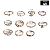 Fashion Geometric Alloy Plating Artificial Gemstones Women's main image 4