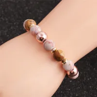 Fashion Geometric Natural Stone No Inlaid Bracelets main image 5