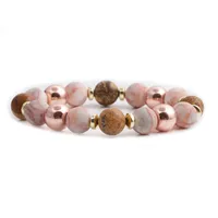 Fashion Geometric Natural Stone No Inlaid Bracelets main image 4