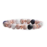 Fashion Geometric Natural Stone No Inlaid Bracelets main image 2