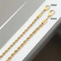 Fashion Geometric Titanium Steel 14K Gold Plated No Inlaid Bracelets In Bulk main image 4