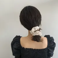Wholesale Accessories Net Yarn Dots Hair Scrunchies Nihaowholesale main image 3