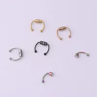 Nose Rings & Studs Fashion Geometric 316 Stainless Steel  Plating main image 3