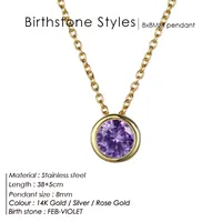 Stainless Steel 14K Gold Plated Fashion Diamond Geometric Rhinestones Necklace sku image 1