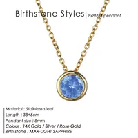 Stainless Steel 14K Gold Plated Fashion Diamond Geometric Rhinestones Necklace sku image 16