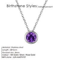 Stainless Steel 14K Gold Plated Fashion Diamond Geometric Rhinestones Necklace sku image 10