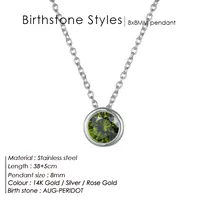 Stainless Steel 14K Gold Plated Fashion Diamond Geometric Rhinestones Necklace sku image 4